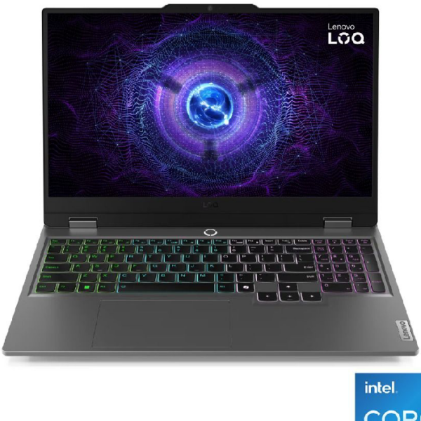Lenovo LOQ 15IAX9- Intel Core i5-12600HX - NVIDIA GeForce RTX 3050 6GB - 16GB DDR5-4800 (2x8) - 512GB SSD M.2 - 15.6" FHD (1920x1080) IPS 300nits, 144Hz - Windows 11