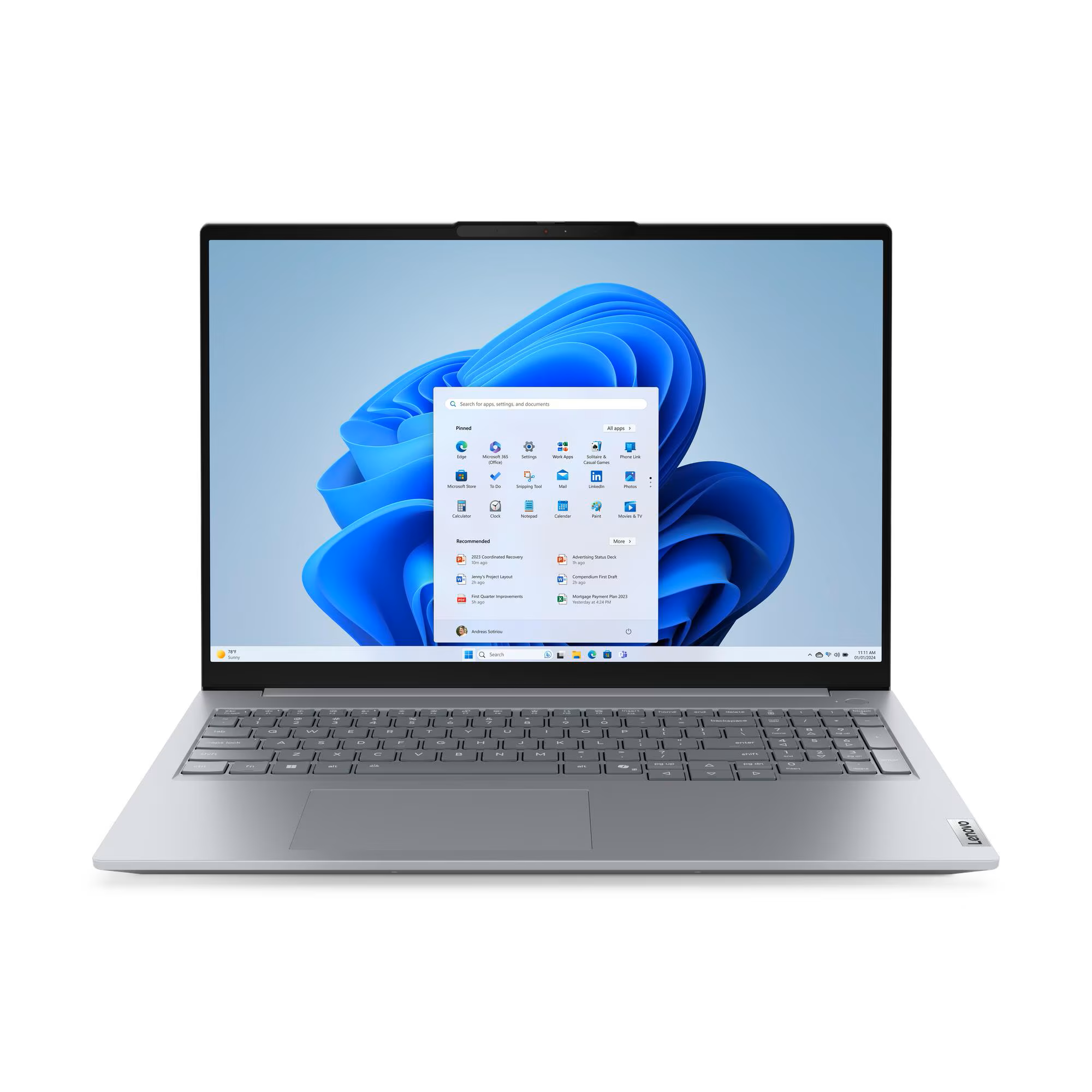 Lenovo-ThinkBook-14-G8-21SJ0010GP business laptop with Intel Core Ultra 7 processor and 14-inch display