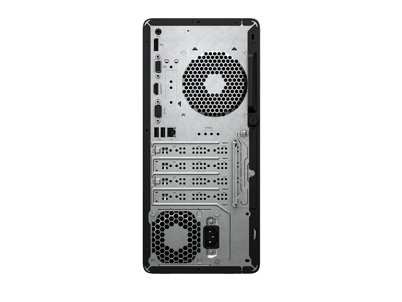 HP Pro Tower 290 G9 Desktop PC EMEA 2024 JetBlack CoreSet WhiteBG Rear M2872395