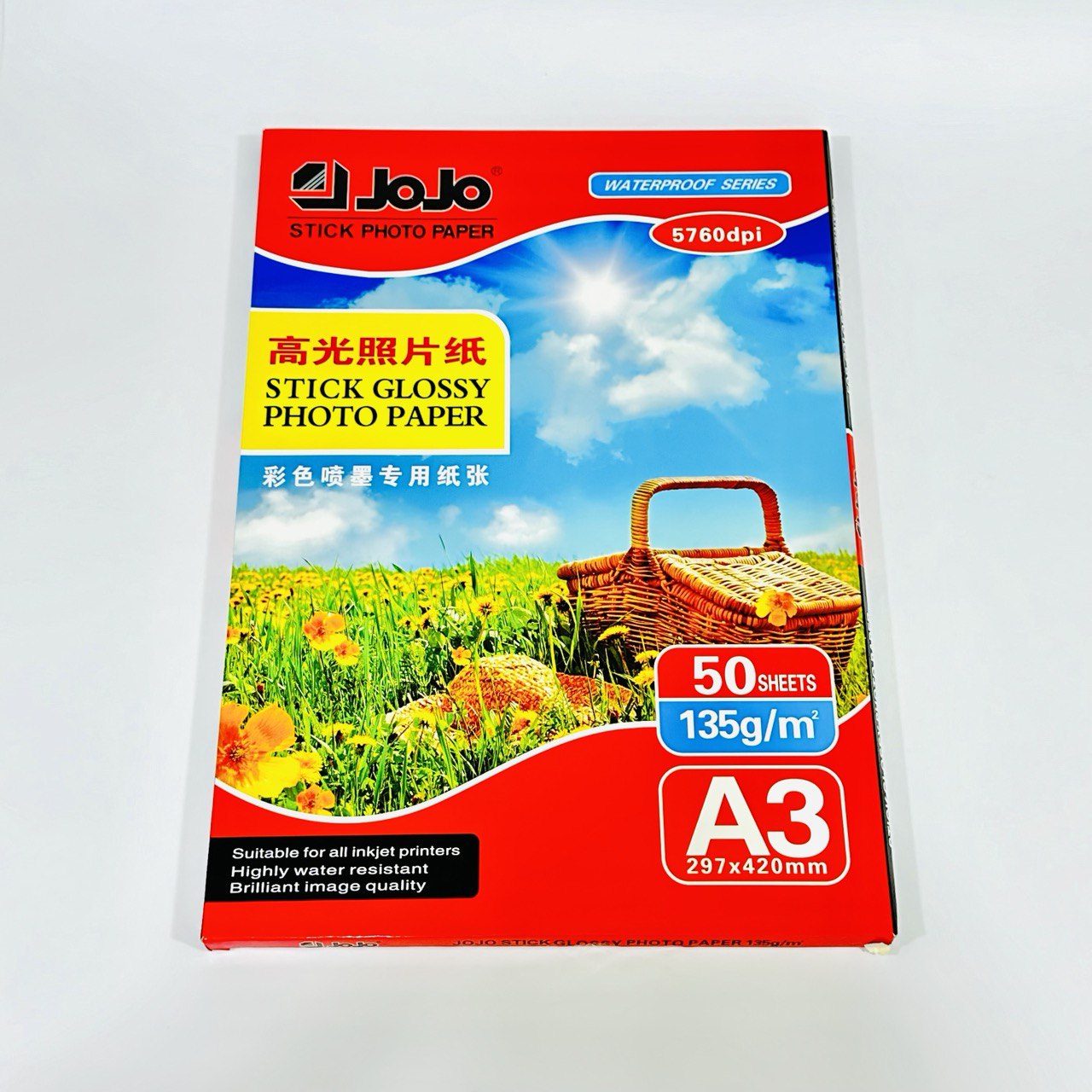 ورق صور لاصق جوجو Jojo Photo Sticker Paper A3 135g