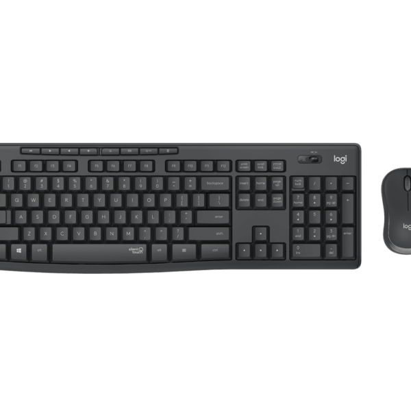 Logitech MK295 Silent Wireless Keyboard and Mouse Combo with SilentTouch technology.