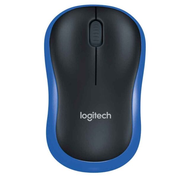 Logitech M185 Wireless Mouse with reliable 2.4GHz connectivity and compact design.