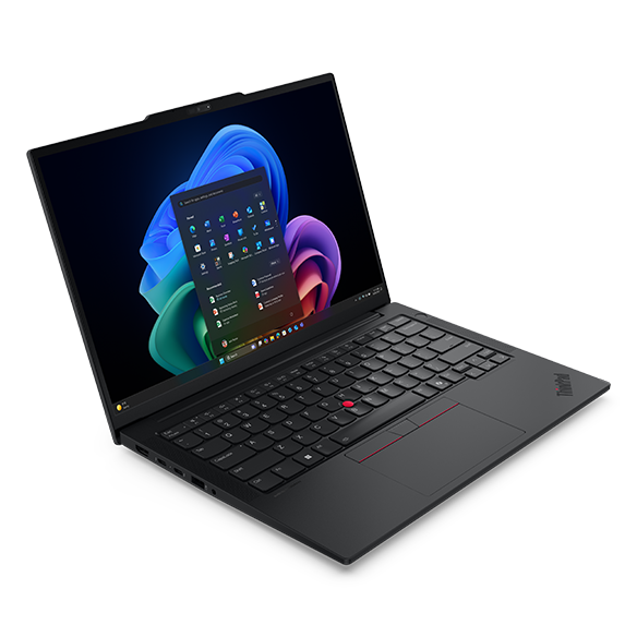 Alt Text: Lenovo ThinkPad E14 G7 Ultra 7 laptop front view for power users
