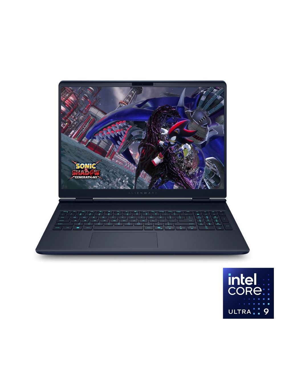 Dell Alienware 16X Aurora gaming laptop with Intel Core Ultra 9 and RTX 5070 graphics.